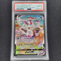 Sylveon Vmax - 212/203 - Alternate Art - Evolving Skies - Pokemon Card - PSA 10 - Image 1
