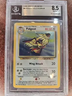 Pidgeot Jungle Holo Pokemon Card WOTC Mint PSA BGS 8.5 - Image 1