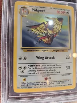 Pidgeot Jungle Holo Pokemon Card WOTC Mint PSA BGS 8.5 - Image 2