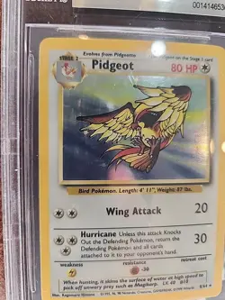 Pidgeot Jungle Holo Pokemon Card WOTC Mint PSA BGS 8.5 - Image 3