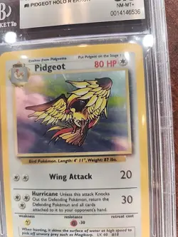 Pidgeot Jungle Holo Pokemon Card WOTC Mint PSA BGS 8.5 - Image 4