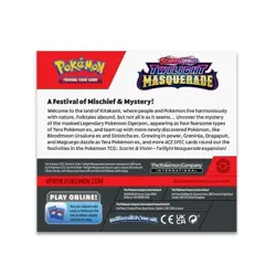 Pokemon TCG Scarlet & Violet Twilight Masquerade Booster Box Factory Sealed - Image 2