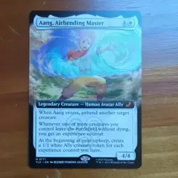 Aang, Airbending Master Extended Art 171 Avatar Eternal TLE MTG NM - Image 1