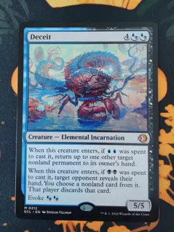 MTG - Deceit - Lorwyn Eclipsed (ECL 212) Regular Mythic - NM - Ships Fast - Image 1