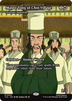 Mayor Tong of Chin Village (Borderless) #2 - Mythic - Avatar: The Last Airbender - Image 1