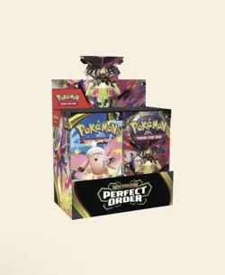 Presale Pokemon TCG Mega Evolution Perfect Order Booster Box - Image 1