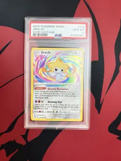 PSA 10 Pokemon Vivid Voltage Jirachi 119 - Image 1