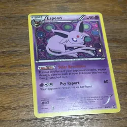 Espeon BW92 Black & White Promo Holo Pokemon Card TCG LP - Image 3