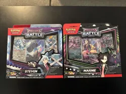 Pokemon Cards Rival Battle Deck Marnie and Steven Destined Rivals (Sealed) - Image 1