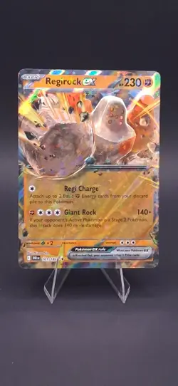 Regirock ex 101/182 - Destined Rivals - Double Rare Holo - Pokemon TCG - NM - M - Image 1