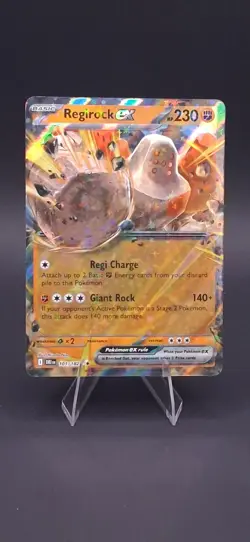 Regirock ex 101/182 - Destined Rivals - Double Rare Holo - Pokemon TCG - NM - M - Image 2