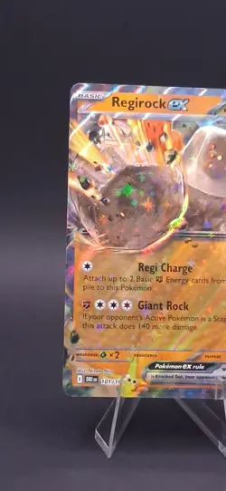 Regirock ex 101/182 - Destined Rivals - Double Rare Holo - Pokemon TCG - NM - M - Image 4