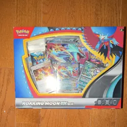 Pokemon Roaring Moon ex Box Kit English Oversize Promo Booster - Image 1