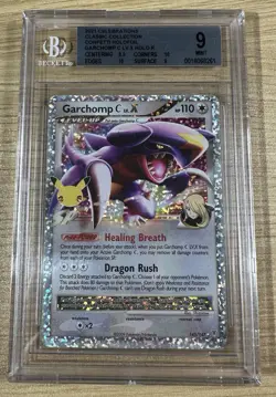 Pokemon Garchomp C Lv. X #145 2021 Celebrations Confetti Holofoil BGS 9 Mint - Image 1