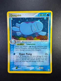 Pokemon Quagsire EX Team Rocket Returns 26/109 Reverse Holo STAMPED 2004 - Image 1