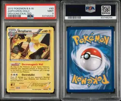 2012 Pokemon TCG Ampharos Dragons Exalted 40/124 Holo Holo Rare PSA 9 Mint - Image 3