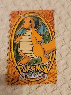 1999 TOPPS POKEMON:THE FIRST MOVIE ANIMATION EDITION #12 DIE-CUT DRAGONITE... - Image 1