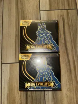 Pokemon TCG: Mega Evolution Elite Trainer Box (Mega Lucario) X2 - Image 1