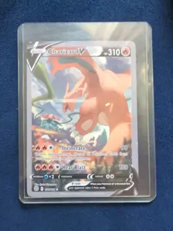 Charizard V (Alternate Full Art) 154/172 SWSH Brilliant Stars 2022 Pokemon - Image 3