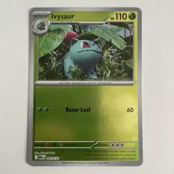 Ivysaur 002/132 Me01: Mega Evolution Reverse Holo - Pokemon TCG CCG NM - Image 1
