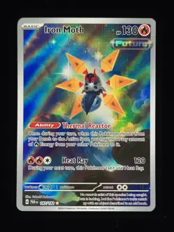Iron Moth 187/182 Pokemon SV04: Paradox Rift 🔥🔥🔥 - Image 1