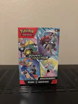 Pokemon TCG SV09 Journey Together Booster Bundle Factory Sealed New 6 Packs - Image 1