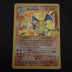 Pokemon Charizard 4/102 Celebrations: Classic Collection Holo - Image 1