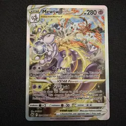 Pokemon Mewtwo VSTAR GG44/GG70 Crown Zenith: Galarian Gallery Holo - Image 1