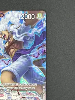 One Piece Monkey D Luffy OP05-119 SEC Alternative Art English Gear 5 Luffy - Image 3