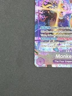 One Piece Monkey D Luffy OP05-119 SEC Alternative Art English Gear 5 Luffy - Image 4