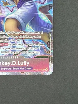 One Piece Monkey D Luffy OP05-119 SEC Alternative Art English Gear 5 Luffy - Image 5