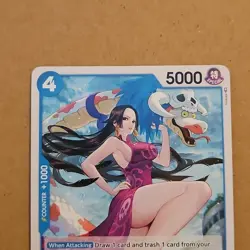One Piece Boa Hancock (OP02-059/258) OP02 Paramount War NM TCG CCG - Image 2