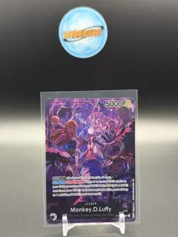 One Piece TCG Monkey.D.Luffy English 2nd Anniversary Leader OP09-061 - Image 1