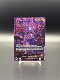 One Piece TCG Monkey.D.Luffy English 2nd Anniversary Leader OP09-061 - Image 2