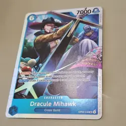 One Piece TCG Dracule Mihawk SR OP09-048 Emperors in the New World Foil CCG Eng - Image 2