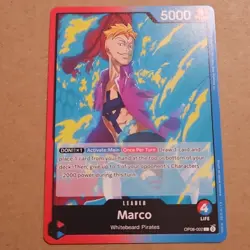 One Piece Marco (OP08-002/170) OP08 Two Legends NM TCG CCG - Image 1