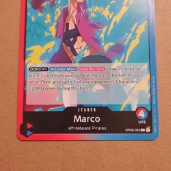 One Piece Marco (OP08-002/170) OP08 Two Legends NM TCG CCG - Image 3
