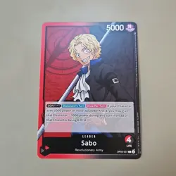 One Piece Sabo (001) (OP05-001/258) OP05 Awakening of the New Era NM TCG CCG - Image 1