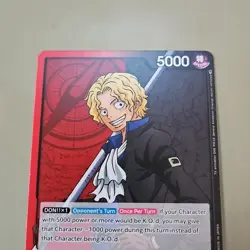 One Piece Sabo (001) (OP05-001/258) OP05 Awakening of the New Era NM TCG CCG - Image 3