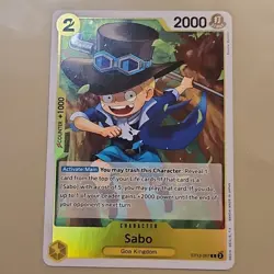 One Piece Sabo (Reprint) (ST13-007/376) Premium Booster The Best Vol. 2 NM TCG - Image 1