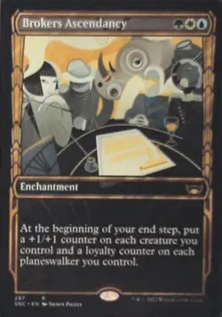 Brokers Ascendancy (Showcase) - Streets of New Capenna: #297 Nm C277 - Image 1