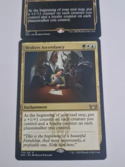 [MTG] X2 Brokers Ascendancy X1 (Showcase)+X1 (Regular) Both NM CONDITION - Image 3