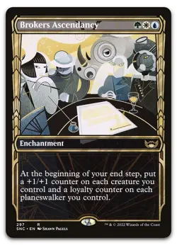 Brokers Ascendancy (Showcase) #297 (NM) Streets New Capenna SNC Magic MTG - Image 1