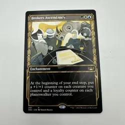 Brokers Ascendancy (Showcase) Streets of New Capenna Regular NM MTG Magic - Image 1