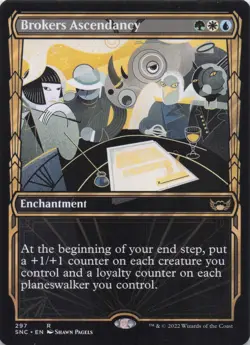 Brokers Ascendancy (Showcase) Streets of New Capenna Regular Rare #297 NM MTG - Image 1