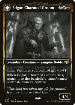 MTG Edgar, Charmed Groom (503/633) Innistrad Double Feature LP - Image 1