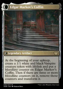 Edgar, Charmed Groom - Innistrad: Crimson Vow VOW - 236 - MTG Magic - Image 2