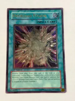 Yugioh Overload Fusion POTD-EN042 Ultimate Rare 1st Edition LP - Image 1