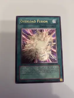 Yugioh! Overload Fusion POTD-EN042 Ultimate Rare 1st Edition LP. - Image 2