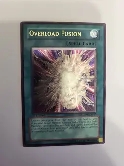 Yugioh! Overload Fusion POTD-EN042 Ultimate Rare 1st Edition LP. - Image 3